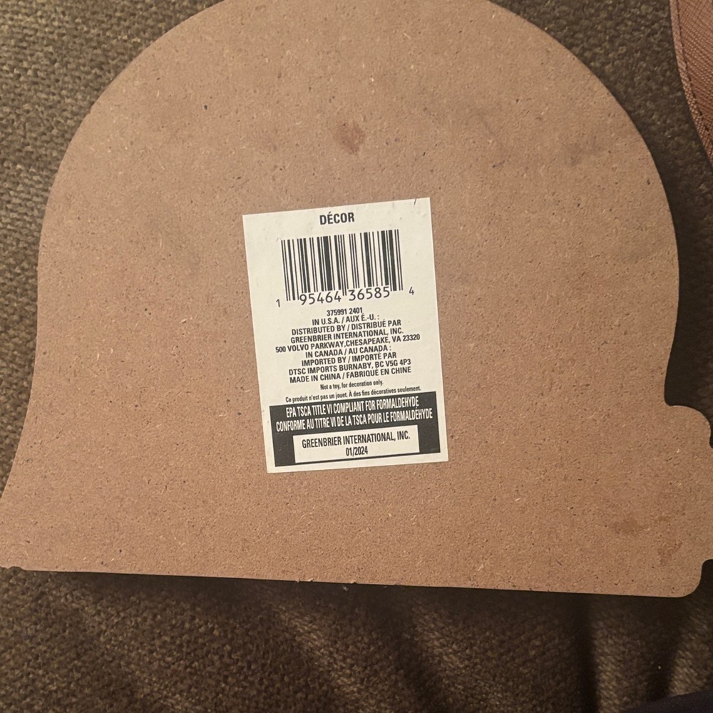 Wooden Paintable Peace Sign Art Project / Decor Item - Picture 3 of 4